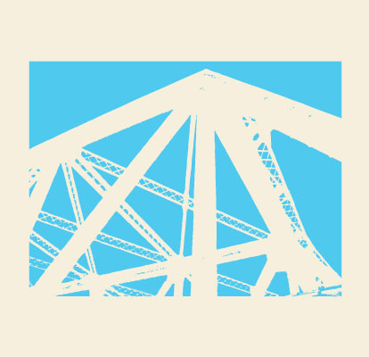 Lodo Train Bridge Illustration Dean Allan Design